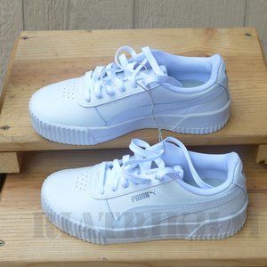 Puma White Athletic Shoes